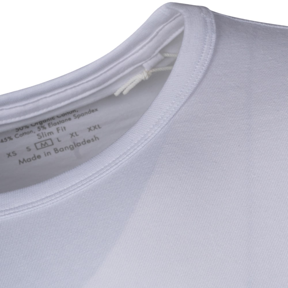 GUESS Λευκό T-shirt C Neck - GU0APM5RI14J13140000