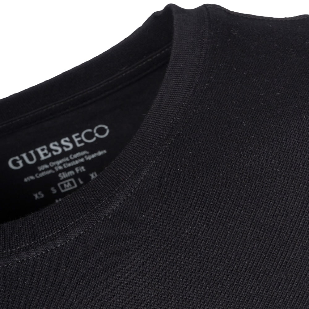 GUESS Μαύρο T-shirt C Neck - GU0APM5RI17J13140000
