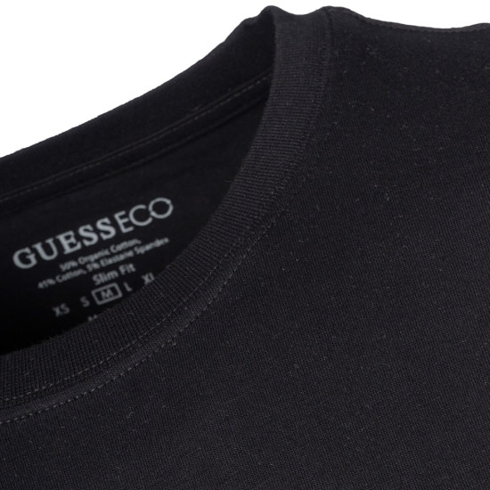 GUESS Μαύρο T-shirt C Neck - GU0APM5RI17J13140000