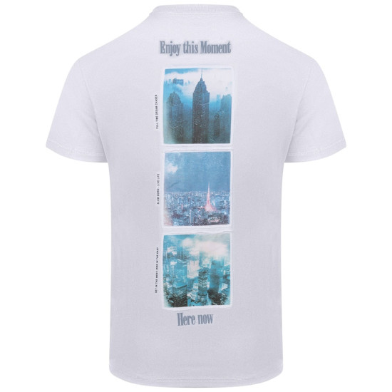 GUESS Λευκό T-shirt C Neck - GU0APM5RI58K9RM10000