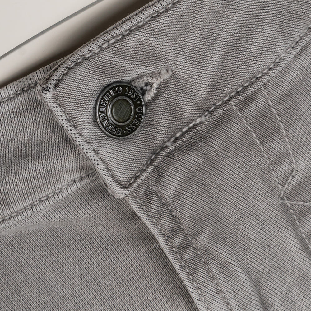 GUESS Γκρι Jean - GU0APM6RAN2D06230000