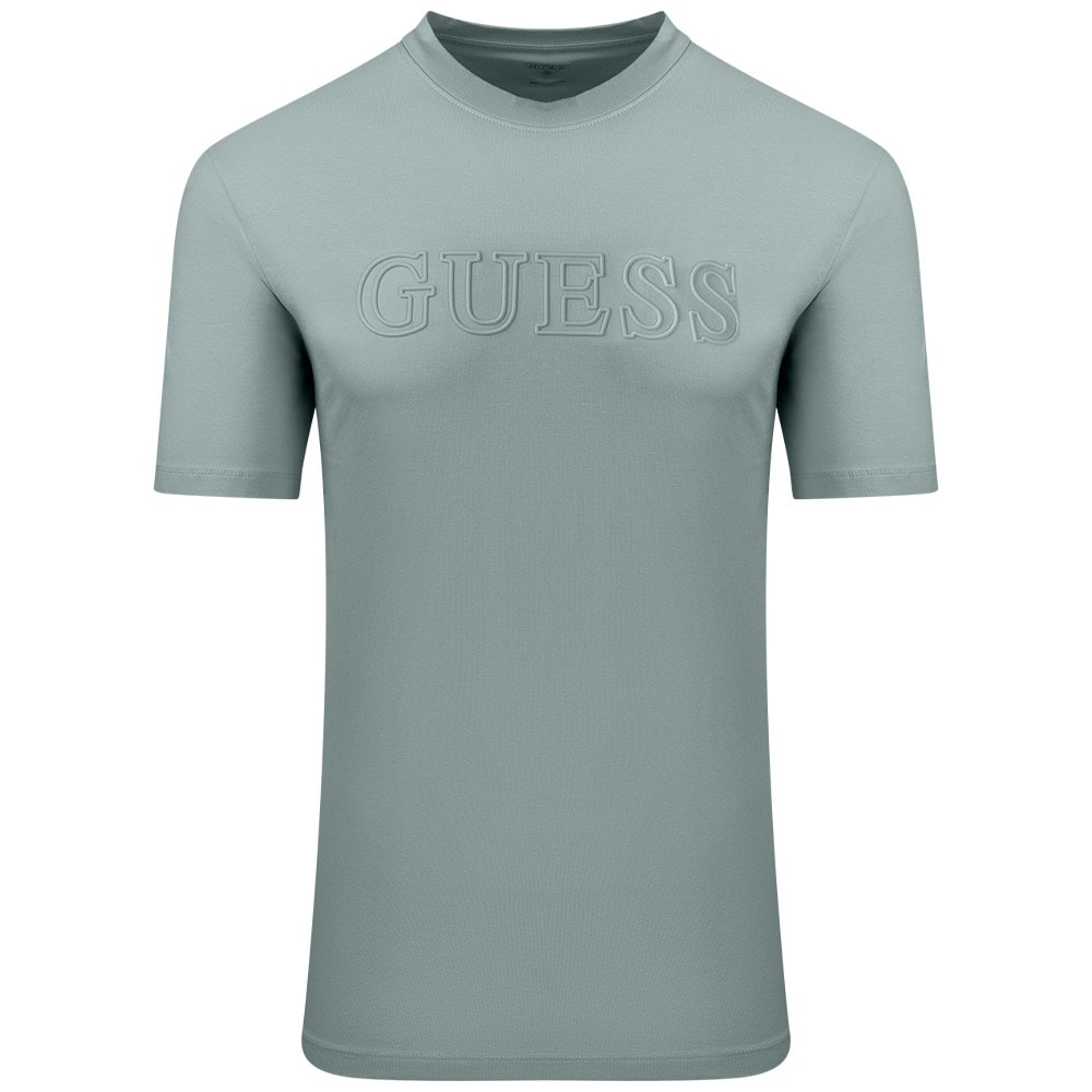 GUESS Τιρκουάζ T-shirt C Neck - GU0APZ2YI11J13110000