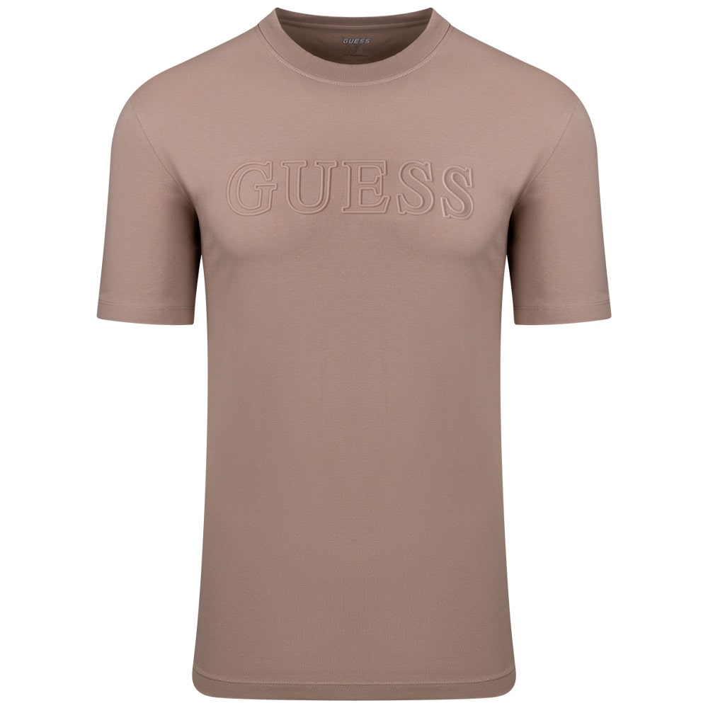 GUESS Μπεζ T-shirt C Neck - GU0APZ2YI11J13140000
