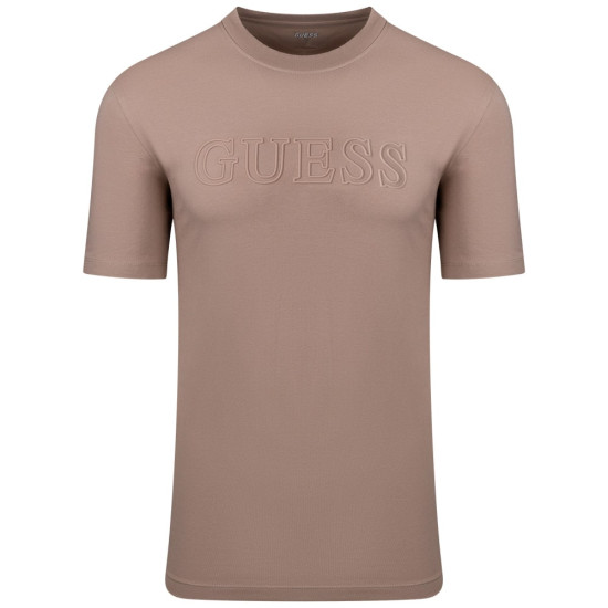 GUESS Μπεζ T-shirt C Neck - GU0APZ2YI11J13140000