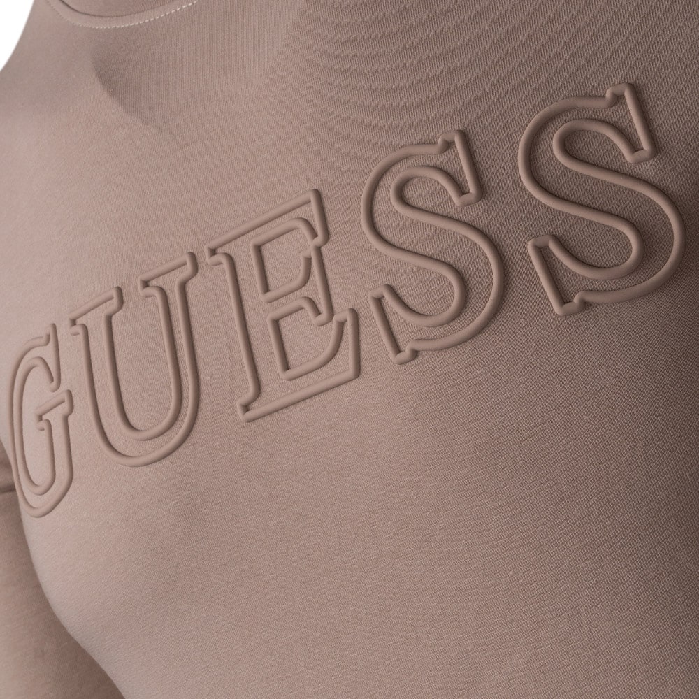 GUESS Μπεζ T-shirt C Neck - GU0APZ2YI11J13140000