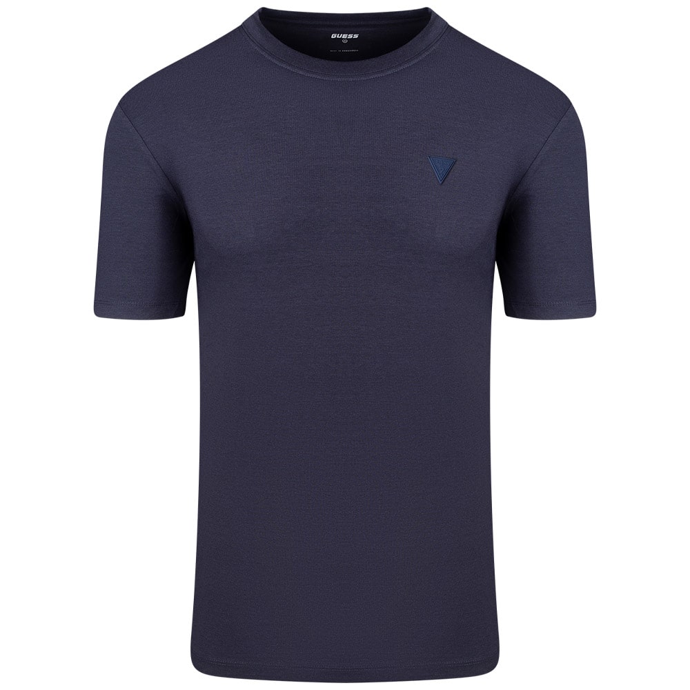 GUESS Μπλε T-shirt C Neck - GU0APZ2YI12JR06K0000