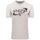 GUESS Εκρού T-shirt C Neck - GU0APZ3GI01I3Z140000