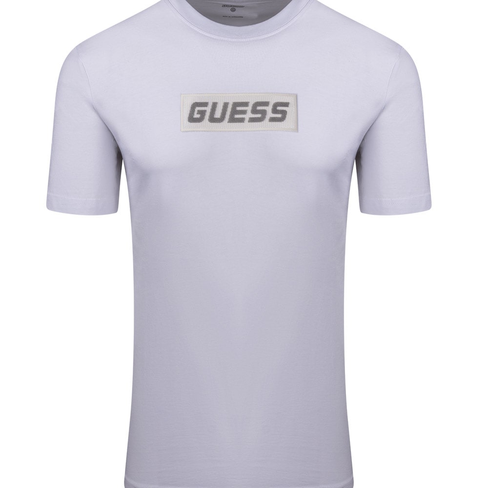 GUESS Λευκό T-shirt Crew Neck - GU0APZ3YI18I3Z140000