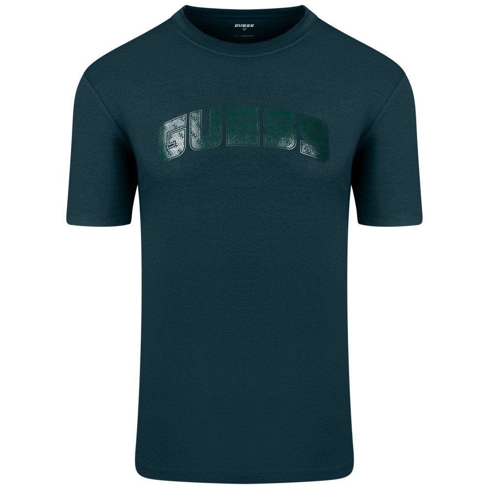 GUESS Πράσινο T-shirt C Neck - GU0APZ4RI00J13140000