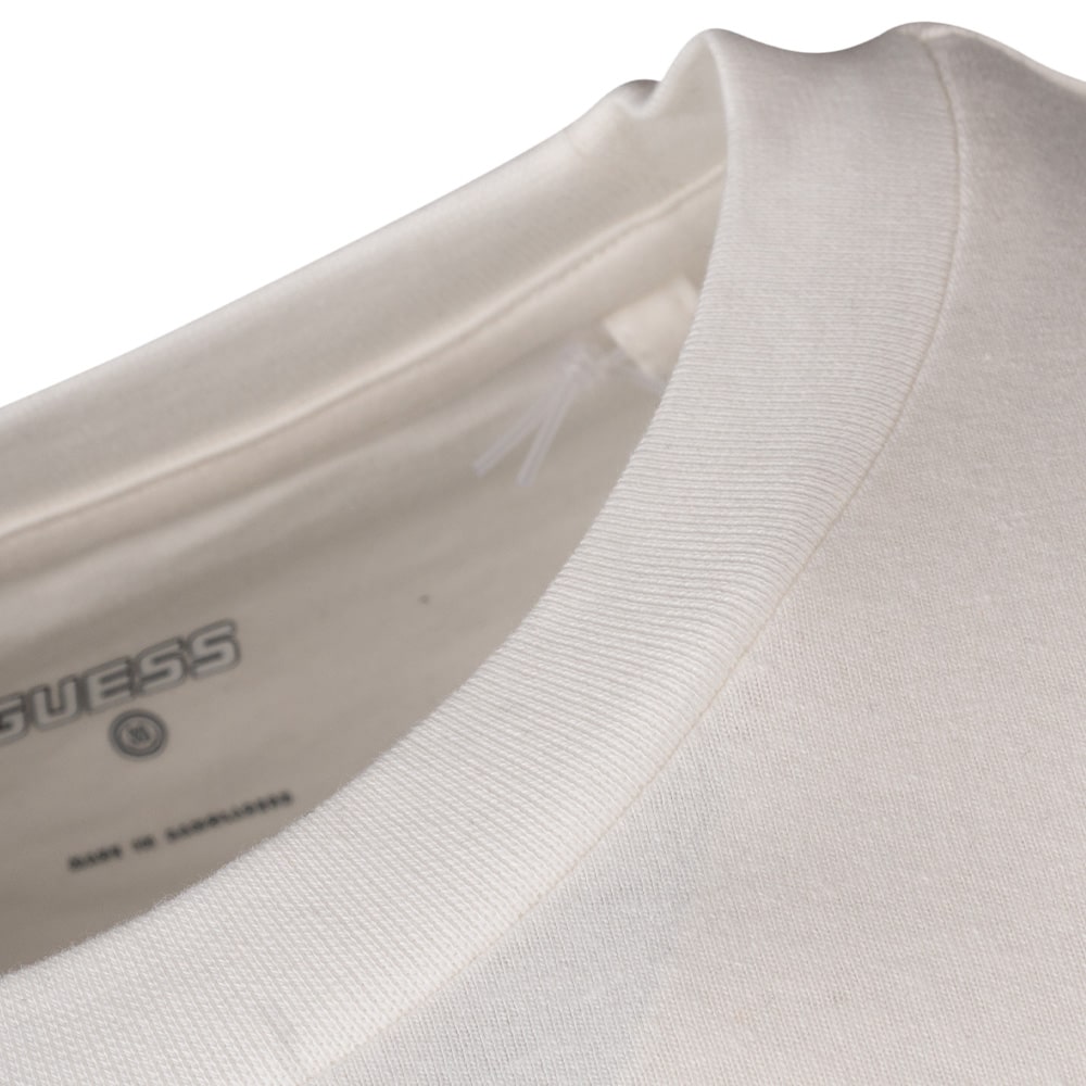 GUESS Εκρού T-shirt C Neck - GU0APZ4YI13I3Z140000