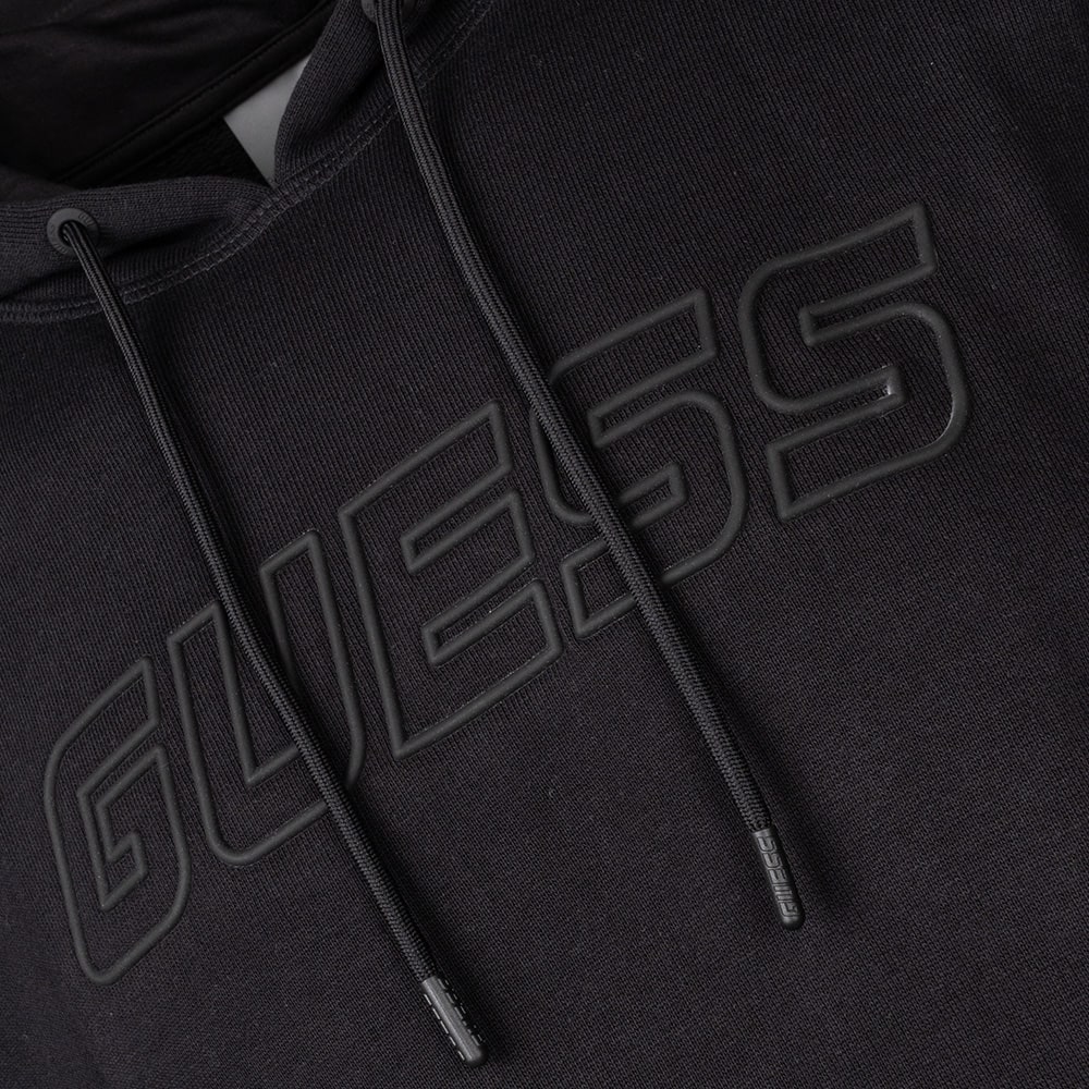 GUESS Μαύρο Hoodie - GU0APZ4YQ12KAIJ10000