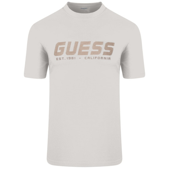 GUESS Εκρού T-shirt C Neck - GU0APZ5RI10I3Z140000