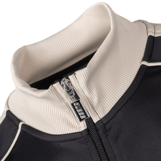 GUESS Μαύρη Ζακέτα High Neck - GU0APZ5YQ21KCRU20000