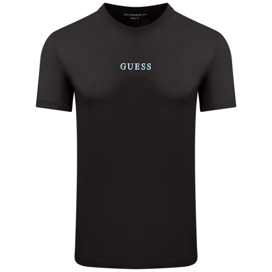 GUESS Μαύρο T-shirt C Neck - GU0APM4BI05K9RM10000