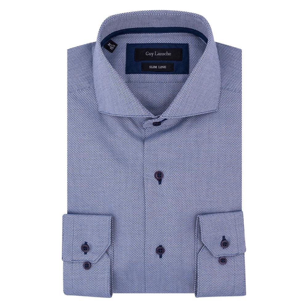 GUY LAROCHE -  Πουκάμισο GL2128287/SL Slim Fit Μπλε