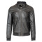 GUY LAROCHE Μαύρο Δερμάτινο τύπου bomber - 722