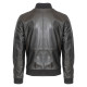 GUY LAROCHE Μαύρο Δερμάτινο τύπου bomber - 722