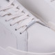 Calvin Klein Λευκά Sneakers 100% Leather - HM0HM02239