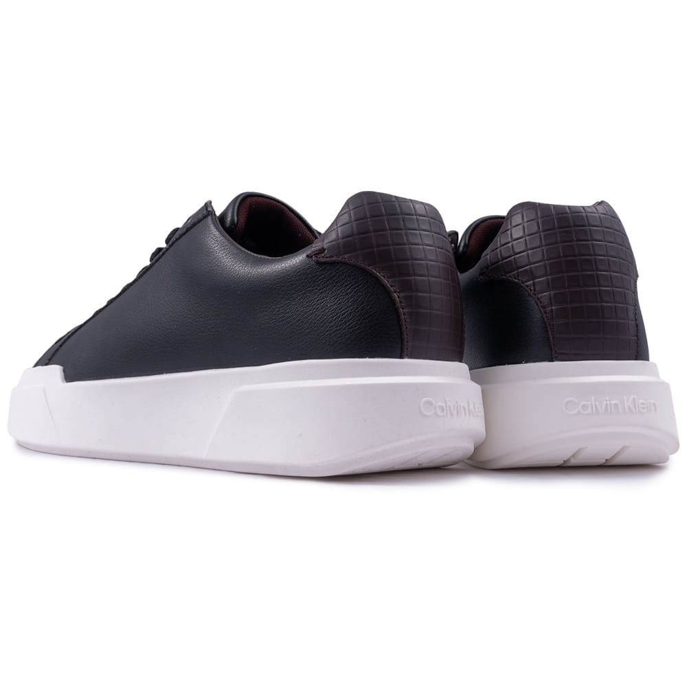 Calvin Klein Μαύρα Sneakers 100% Leather - HM0HM02239