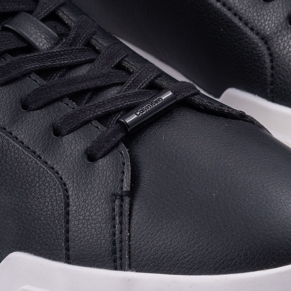 Calvin Klein Μαύρα Sneakers 100% Leather - HM0HM02239