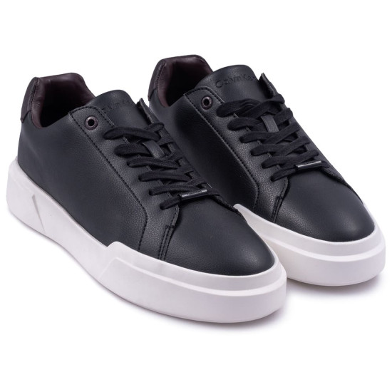 Calvin Klein Μαύρα Sneakers 100% Leather - HM0HM02239