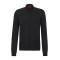 Hugo Ανθρακί Ζακέτα High Neck 100% Wool - 50474193