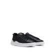 Hugo Μαύρα Sneakers Blake Tenn 100% Leather - 50499261