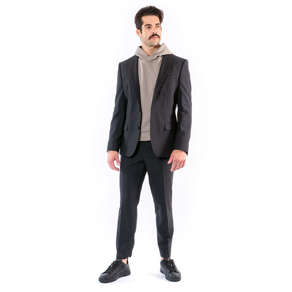 HUGO - Μαύρο Κοστούμι Slim Fit - 50440935
