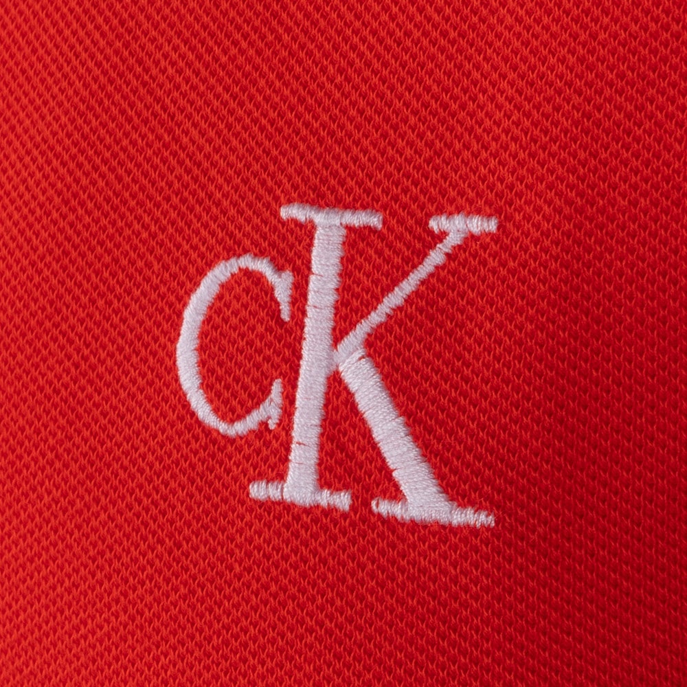 Calvin Klein Κόκκινο Κοντομάνικο polo - J30J315603