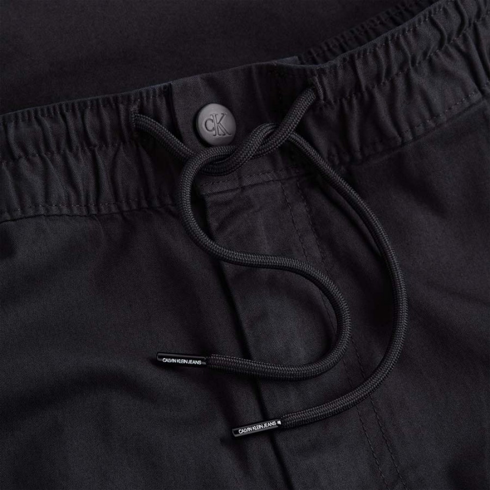 Calvin Klein Μαύρο Παντελόνι - J30J320056