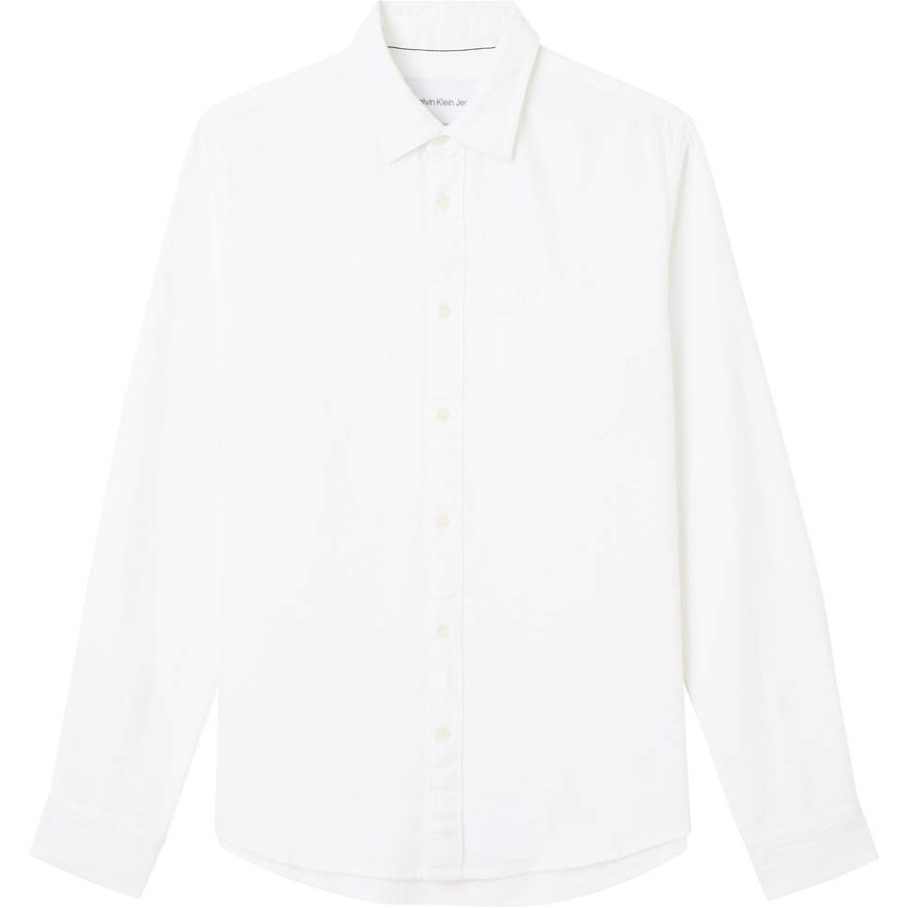 Calvin Klein Λευκό Πουκάμισο - J30J320077