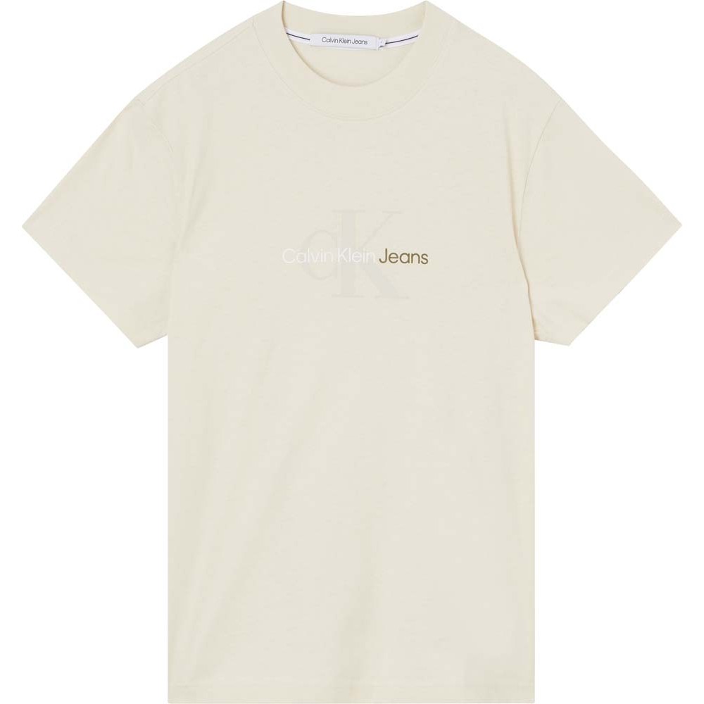 Calvin Klein Εκρού T-shirt C Neck - 30J321549
