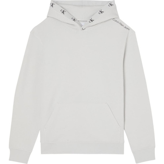 Calvin Klein Λευκό Hoodie - J30J321883