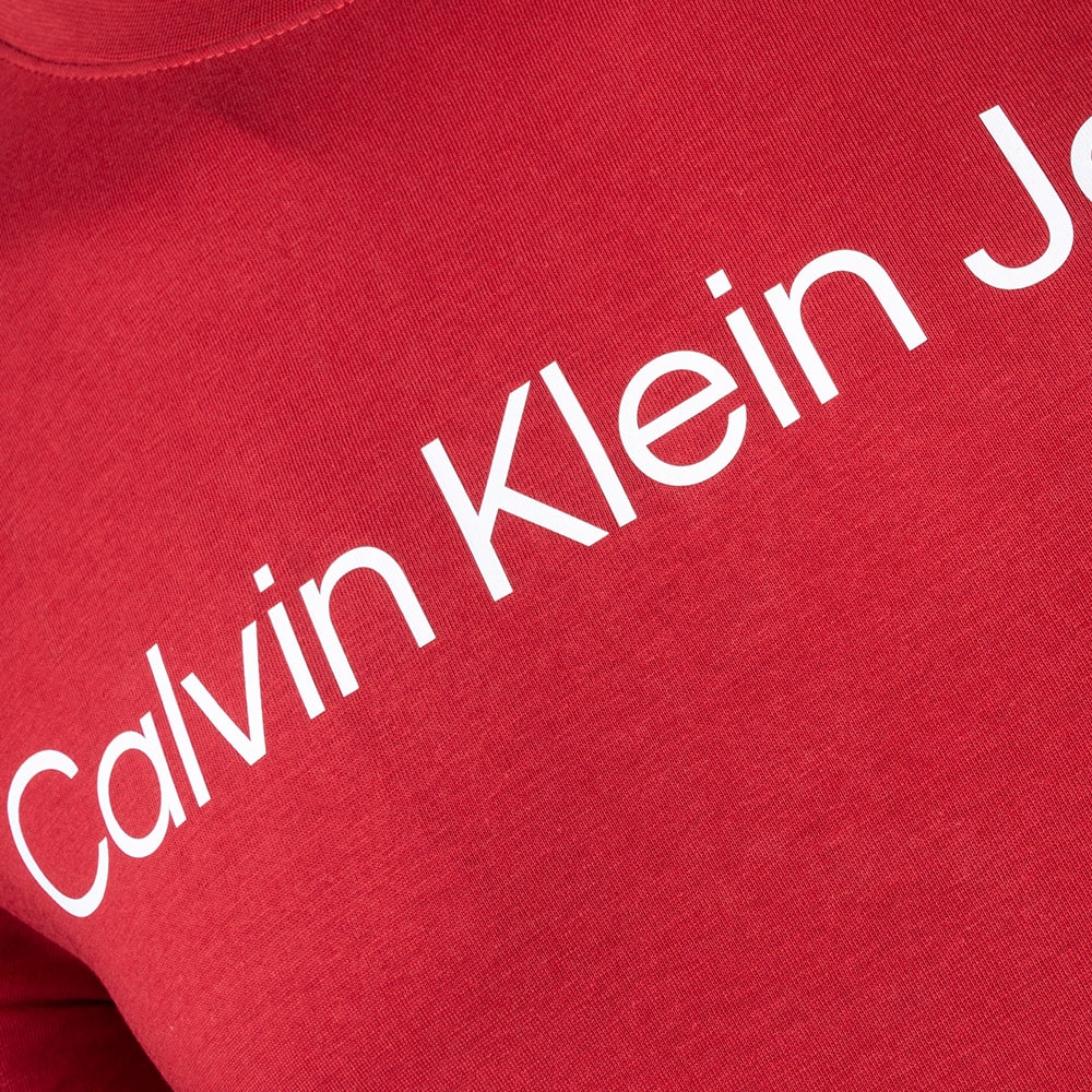 Calvin Klein Κόκκινο T-shirt C Neck - J30J322344