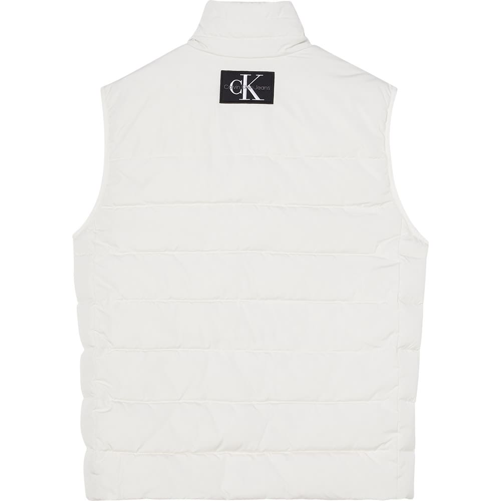 Calvin Klein Λευκό Αμάνικο Μπουφάν - J30J322495 