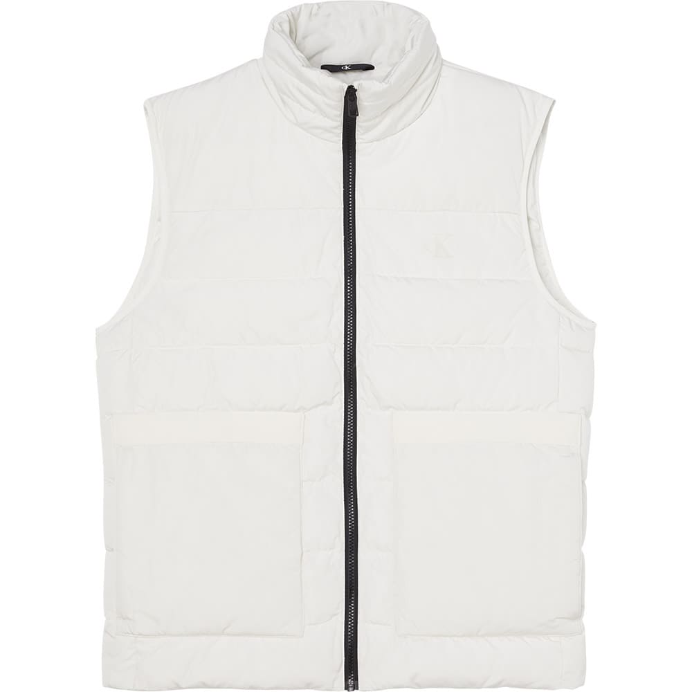 Calvin Klein Λευκό Αμάνικο Μπουφάν - J30J322495 