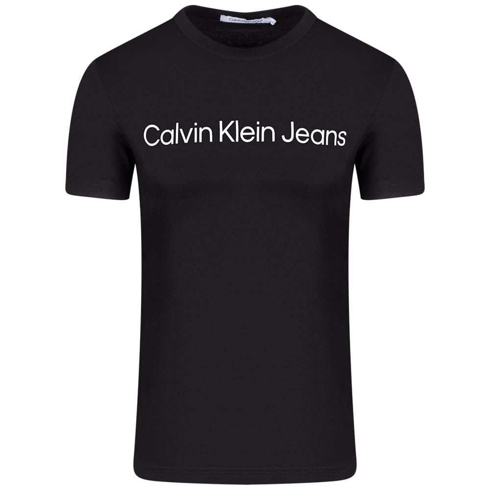 Calvin Klein Μαύρο T-shirt C Neck - J30J322552