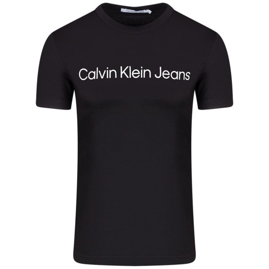Calvin Klein Μαύρο T-shirt C Neck - J30J322552