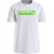 Calvin Klein Λευκό T-shirt C Neck - J30J324018