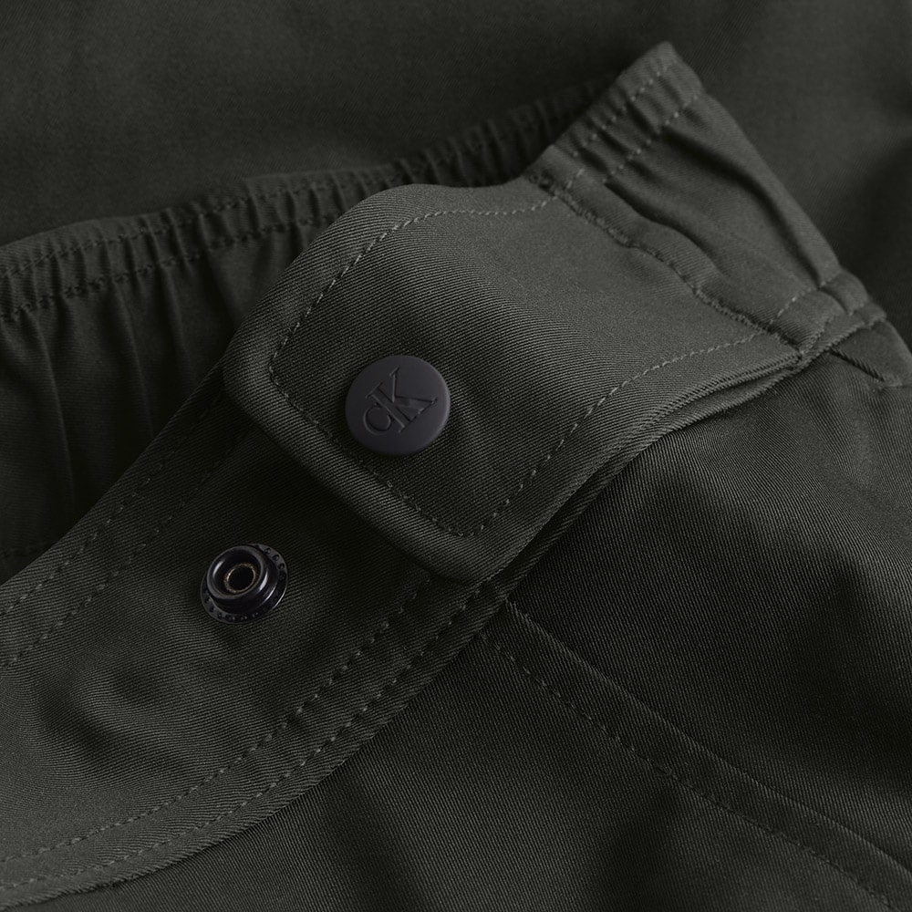 Calvin Klein Μαύρο Παντελόνι Cargo - J30J324033