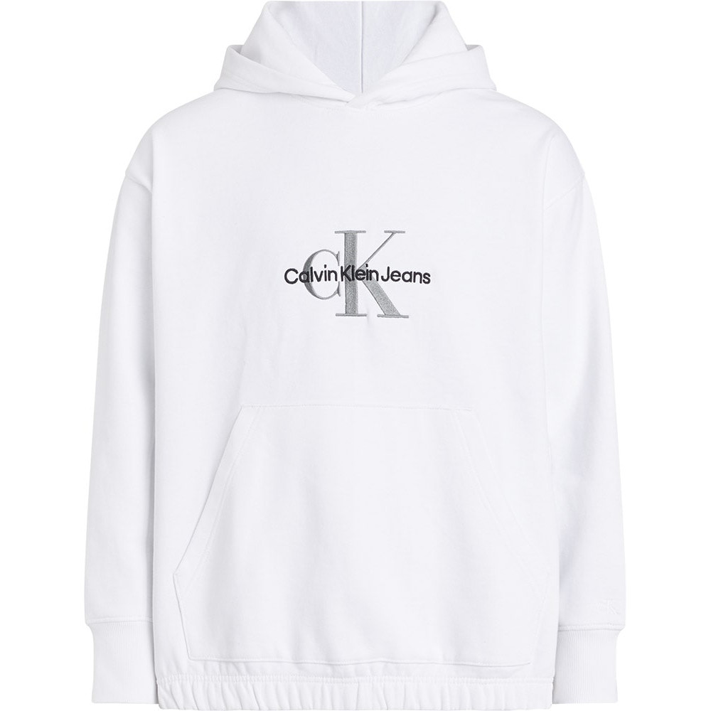 Calvin Klein Λευκό Hoodie - J30J324118