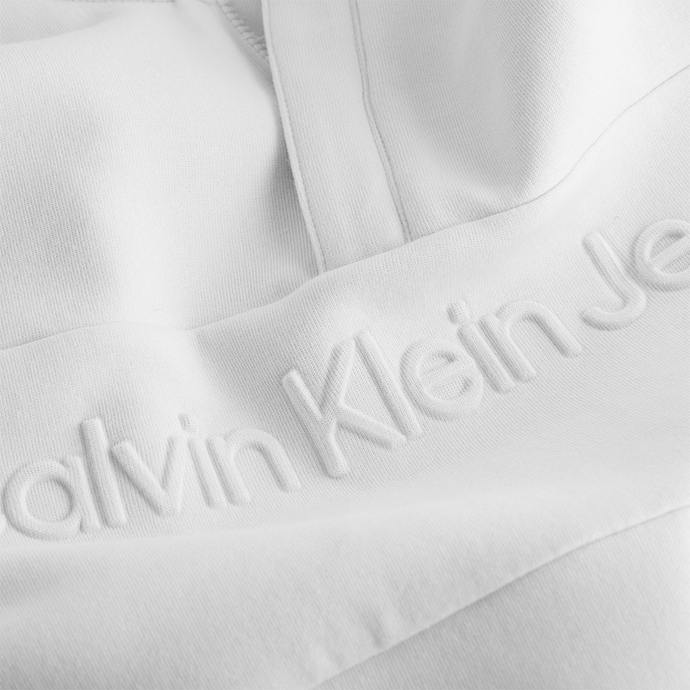 Calvin Klein Λευκό Half Zip - J30J324149