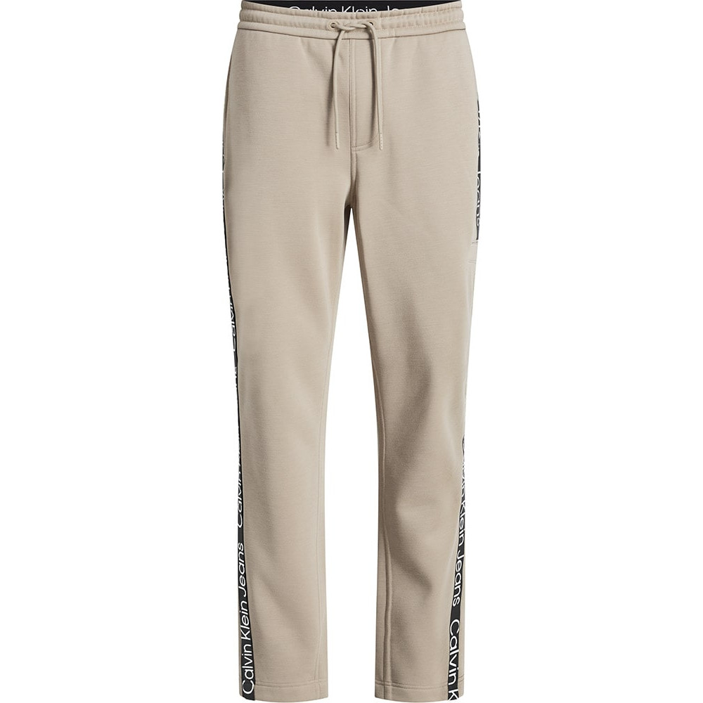 Calvin Klein Εκρού Παντελόνι Φόρμας - J30J324376