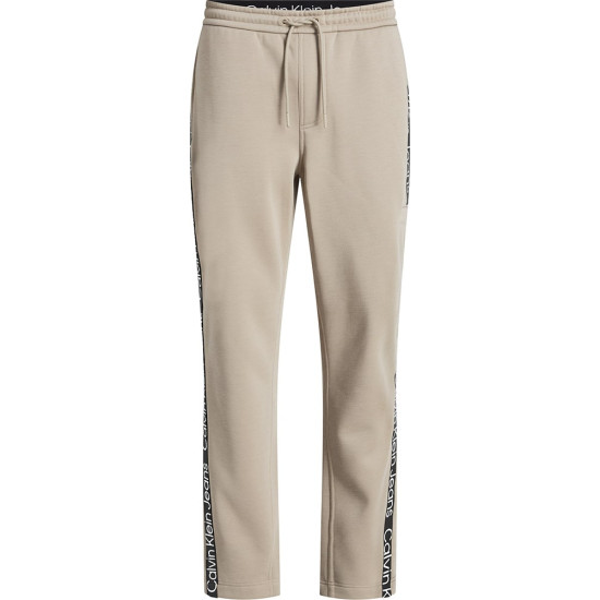 Calvin Klein Εκρού Παντελόνι Φόρμας - J30J324376