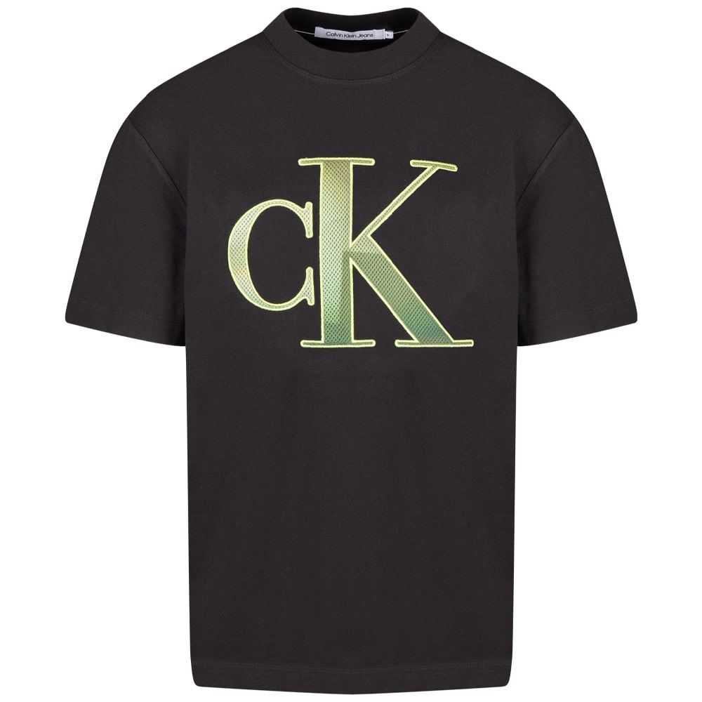 Calvin Klein Μαύρο T-shirt C Neck - J30J325029