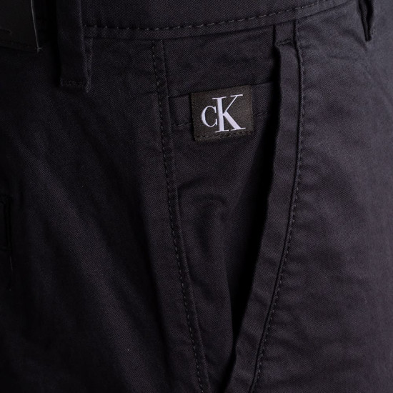 Calvin Klein Μαύρο Παντελόνι Chino - J30J325115