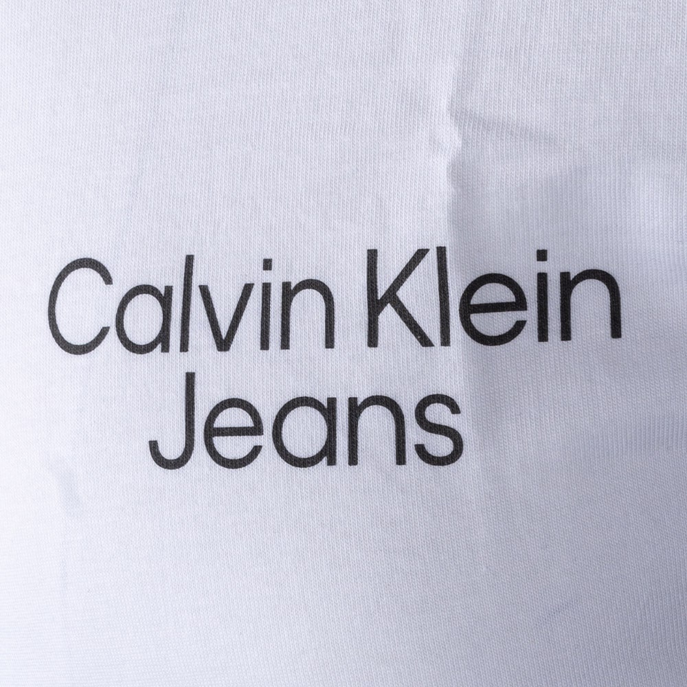 Calvin Klein Λευκό T-shirt C Neck - J30J325186
