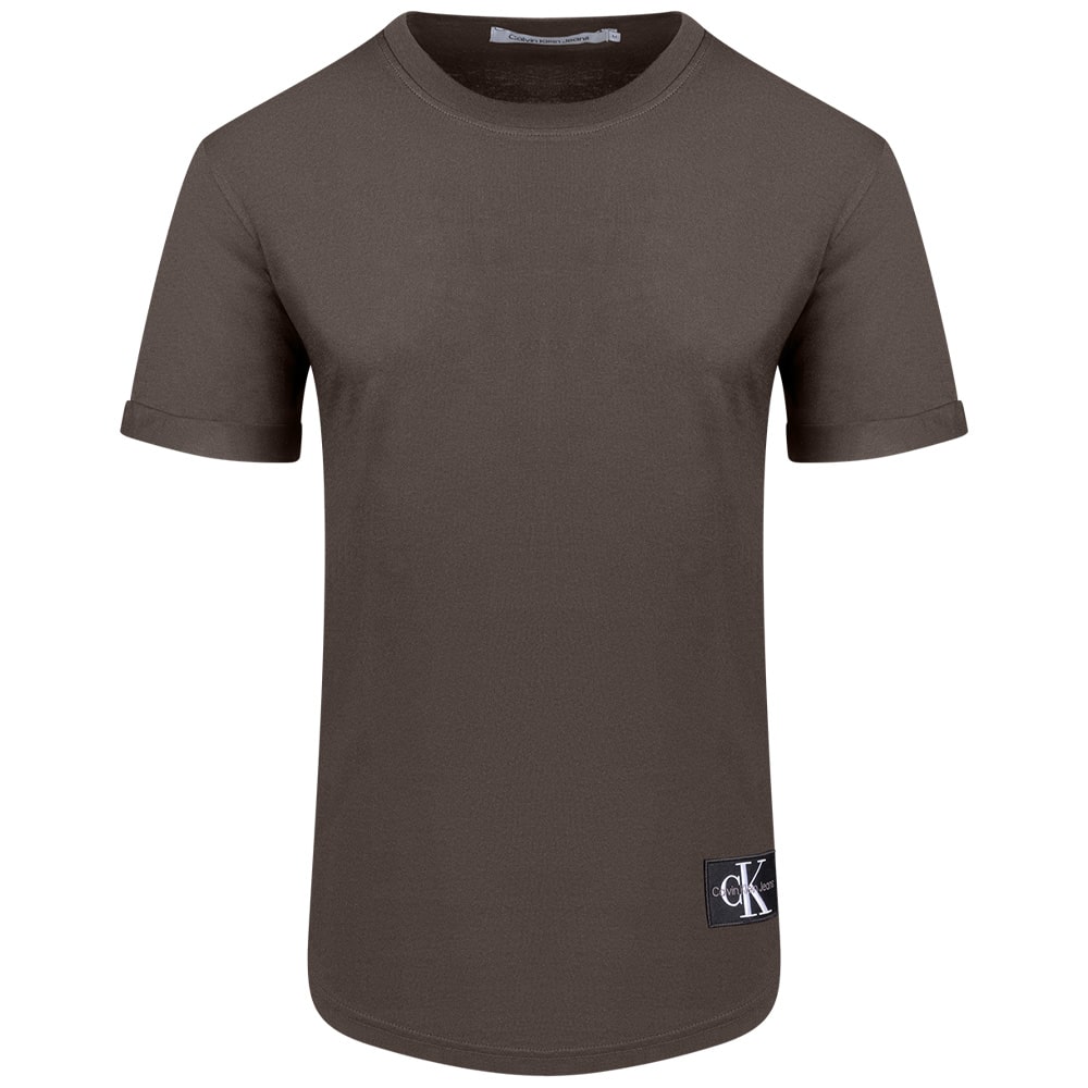 Calvin Klein Χακί T-shirt C Neck - J30J325207
