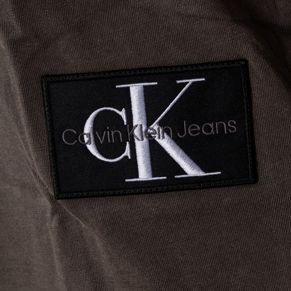 Calvin Klein Χακί T-shirt C Neck - J30J325207