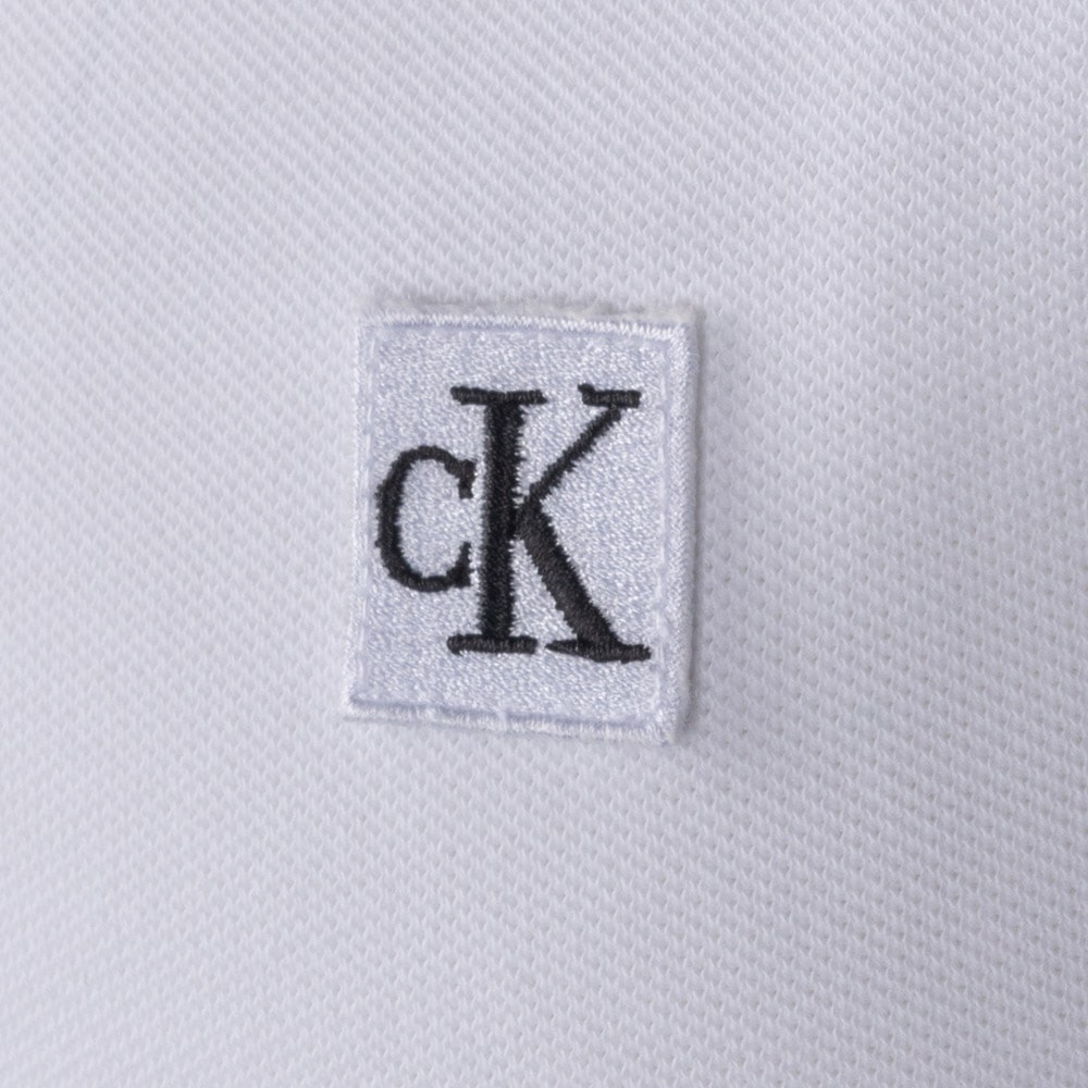 Calvin Klein Λευκό Κοντομάνικο polo - J30J325269
